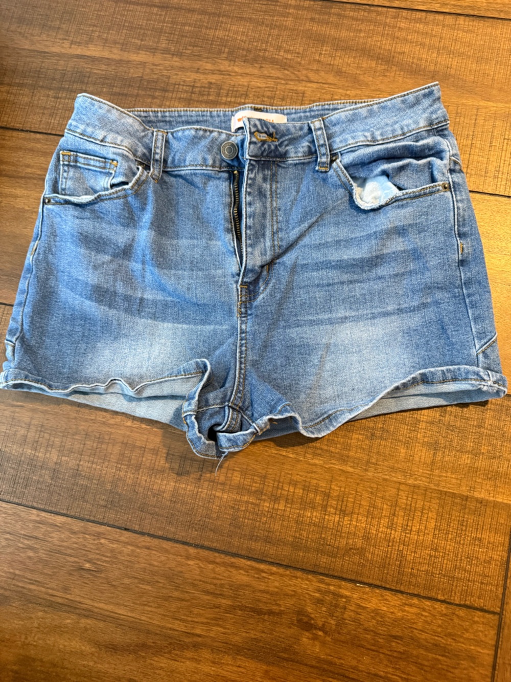 Classic Light Blue Women's Denim Jean Shorts